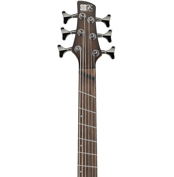 Ibanez Src6Ms-Bll Sr Series 6-String Electric Bass, Black Stained