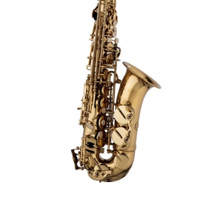 Levante LV-AS4105 Professional Eb Alto Saxophone High F# - with Soft Case image 1