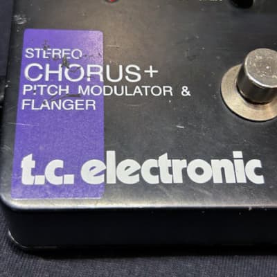 Reverb.com listing, price, conditions, and images for tc-electronic-stereo-chorus-flanger