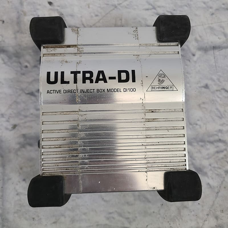 Behringer Ultra-DI DI100 Active Direct Box | Reverb