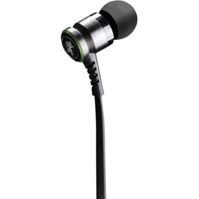 Mackie CR Series, Professional Fit Earphones High Performance with Mic and Control (CR-BUDS) ,Black image 3