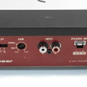 Pioneer Power Amplifier GM-3500T image 3
