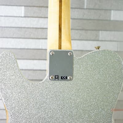 Fender Brad Paisley Road Worn Telecaster - Silver Sparkle Autographed & Played by Brad Paisley image 6
