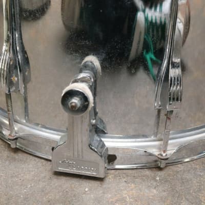 Ludwig 12x15 Stainless Steel Marching Snare Drum Vintage 1970's image 6