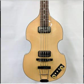 Hofner 500/1 Gold Label Violin Bass (Spruce Top with Madrone Burl sides & back) image 16