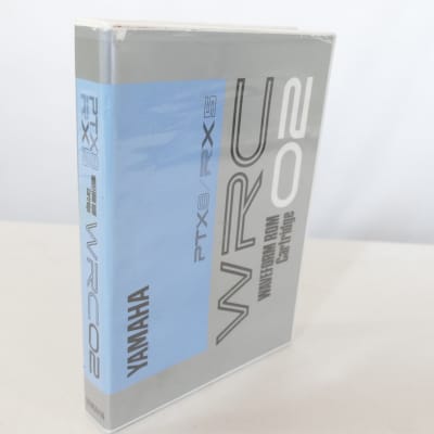 Yamaha PT8X / RX5 WRC 02 - Waveform Rom Cartridge - Jazz