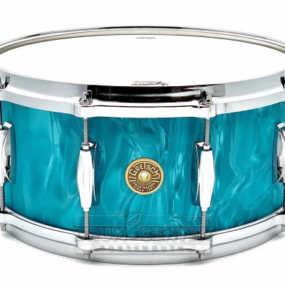 Gretsch USA Custom 5.5x14 Snare Drum - Satin Natural - Micro