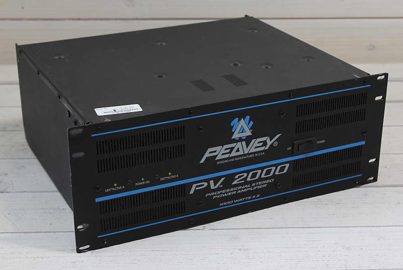 Peavey PV2000 Professional Stereo Power Amplifier - 2000 Watts