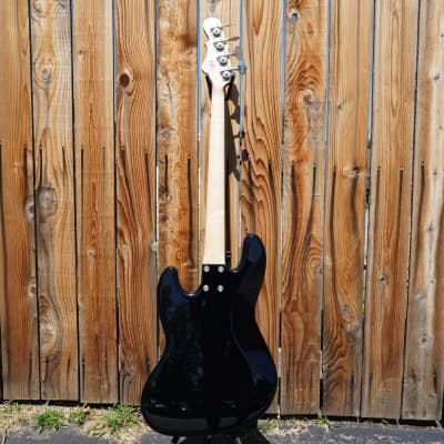 G&L USA Custom Shop JB Blackburst 4-String Electric Bass w/ Black Tolex Case (2023) image 8
