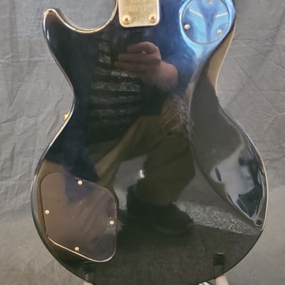 Electra SLM Les Paul style electric guitar 1980s - Black image 5