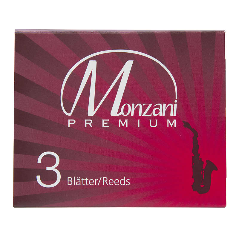 Monzani Premium 2.0 Boehm, Box of 3 Reed for Bb Reverb