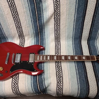 Japan SG Copy 70's Metalic Red | Reverb