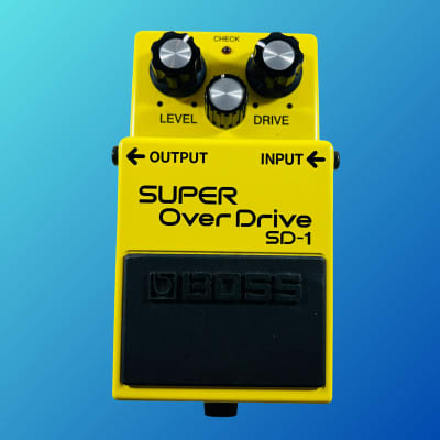 Boss Super Overdrive SD-1 (true bypass mod) | Reverb