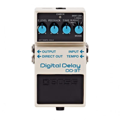 Boss DD3T Digital Delay With Tap Tempo Pedal for sale