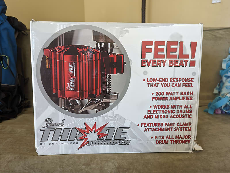 Pearl Throne Thumper Red Reverb