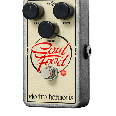 New Electro-Harmonix EHX Soul Food Distortion Fuzz Overdrive Effects Pedal image 1