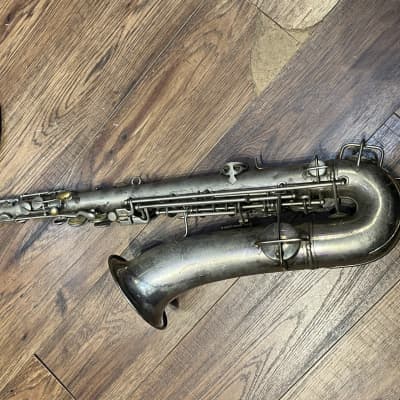 C.G. Conn 1920's C Melody Saxaphone - Silver Plated image 6