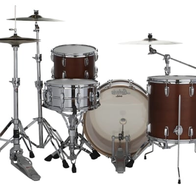 Ludwig Pre-Order Legacy Maple Vintage Mahogany Pro Beat Drums 14x24_9x13_16x16 Special Order Authorized Dealer image 4