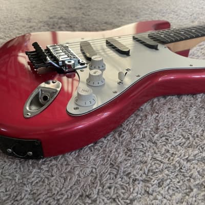 Fender Stratocaster ST-362F 1988 Vintage Candy Apple Red MIJ Floyd Rose Guitar image 3