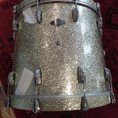 Pearl Masters Premium Birch Drum Kit / Drum Set / Shell Pack 2008 Golden Sparkle image 3