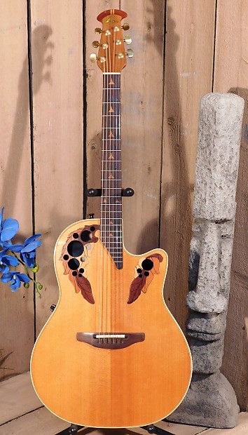 1990 Ovation Elite Model 1768 USA Acoustic-Electric | Reverb