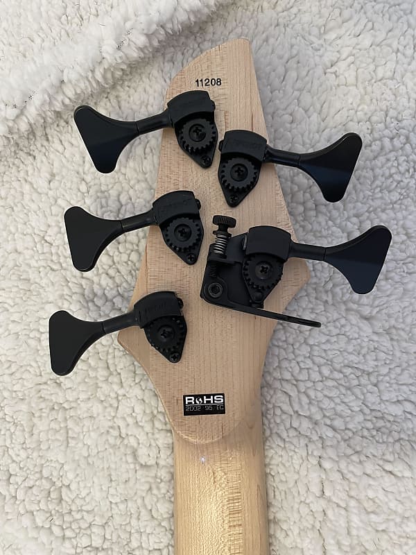 Dingwall Combustion 5 string Black Hardware Upgrade Kit