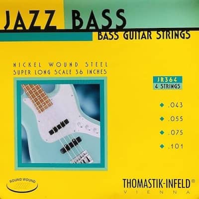 Thomastik-Infeld JR364 Jazz Rounds, 4-String Super Long image 1