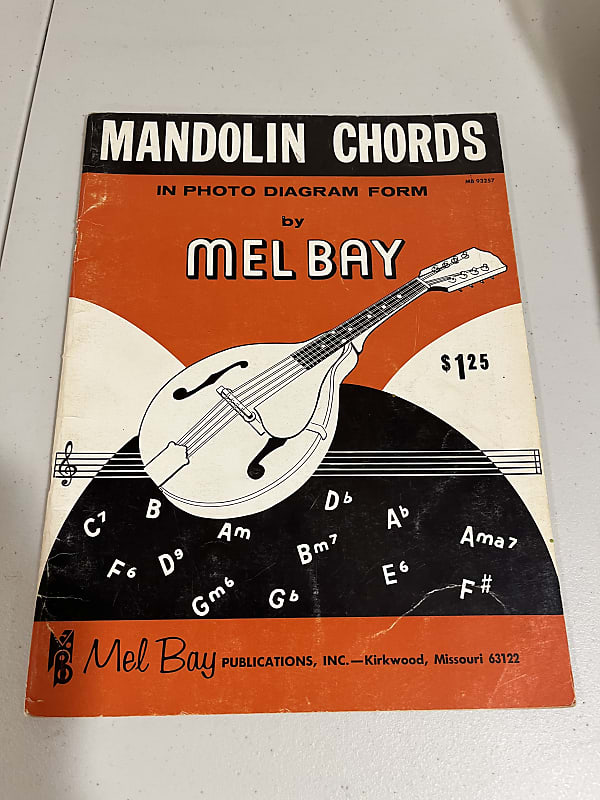 Mel Bay Mandolin Chords 1960’s | Reverb