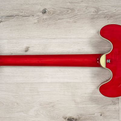 Eastman Guitars T486 Electric Guitar, Red, Ebony Fingerboard image 7