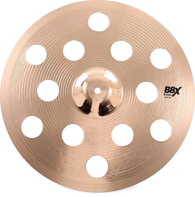 Sabian 16" B8X O-Zone Crash Cymbal image 1