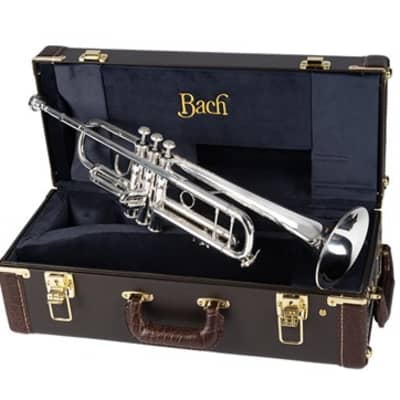 Bach 180S37 Stradivarius Bb Trumpet - Silver image 1