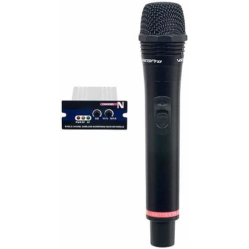 VocoPro UMH 5805 Single UHF Module and Rechargeable Wireless Microphone Channel P 40 629.400MHz Purple