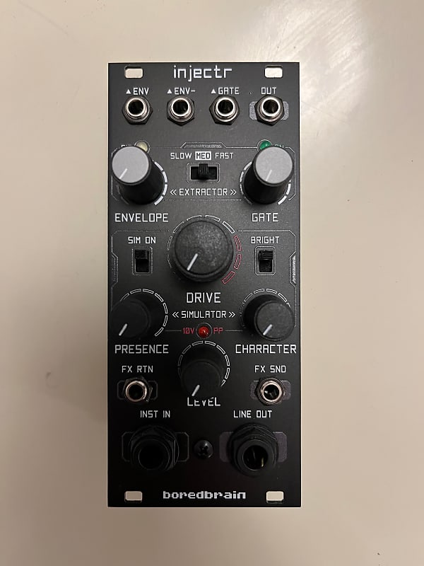 Boredbrain Music Injectr module Audio input / Guitar Reverb