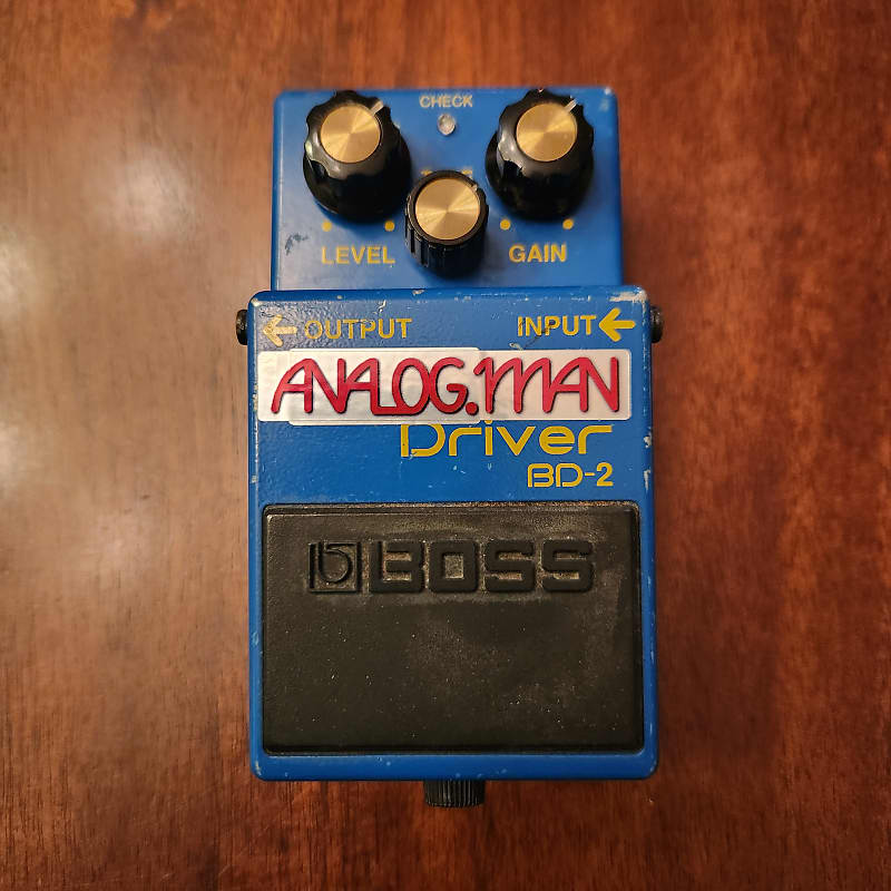 新しいスタイル BOSS BD-2 低域改善Mod. Driver Blues エフェクター 