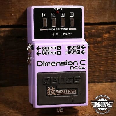 Reverb.com listing, price, conditions, and images for boss-dc-2w-dimension-c-waza-craft