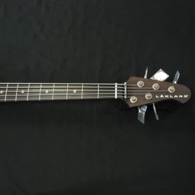 Lakland 55-94 Custom Deluxe Walnut Burl 5 String Bass Wenge Neck (Rare) image 7