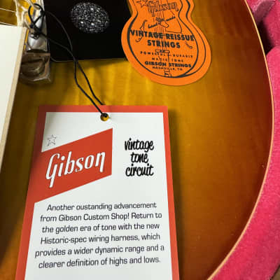 Gibson Custom Shop Les Paul 1960 V2 Reissue 2020 # 001502 - Tomato Soup Burst image 15