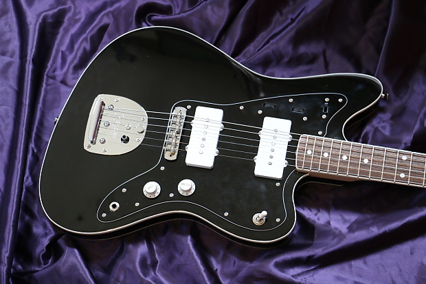 Fender JM-HO Jazzmaster Hollowbody MIJ 2000's Black image 1