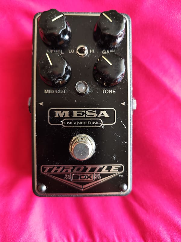 Mesa Boogie Throttle Box Overdrive Pedal 2010s - Black | Reverb