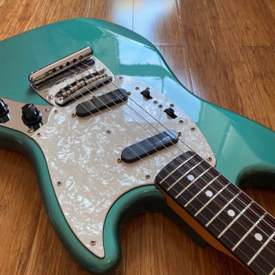 Fender Japan Order Made Mustang '69 Reissue 2004 Ocean | Reverb