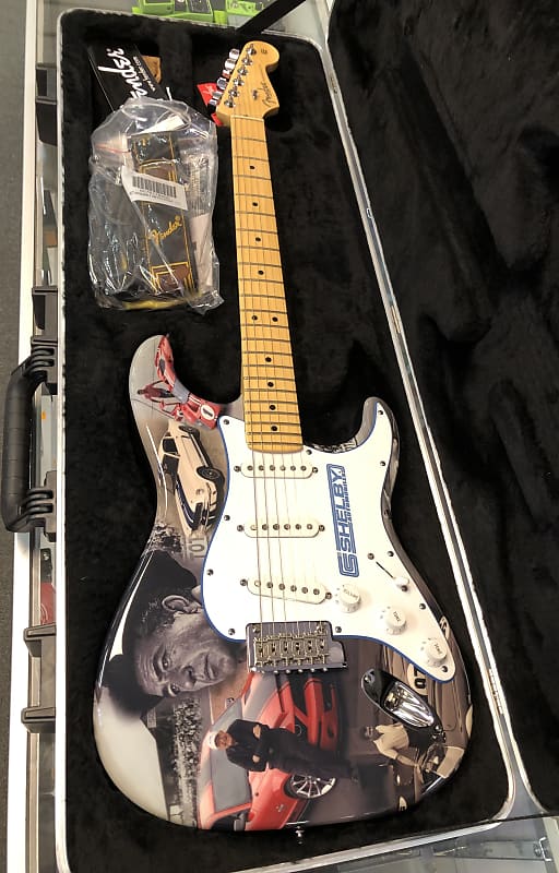 Fender American Standard Shelby Collage Stratocaster with Case - Pre Owned image 1