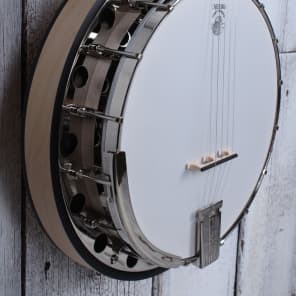 Deering Goodtime Special 5 String Resonator Back Banjo Natural Satin Made in USA image 6