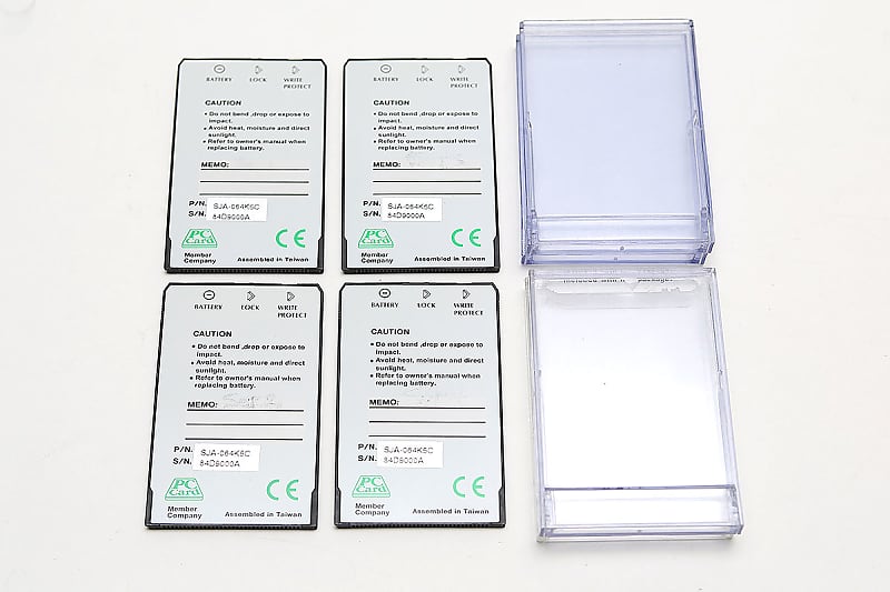 Nord Lead Set of 4 Sound Library cards for Nord Lead 2 or