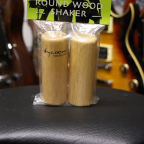 Tycoon TS-40 Large Round Wooden Shakers (Pair)