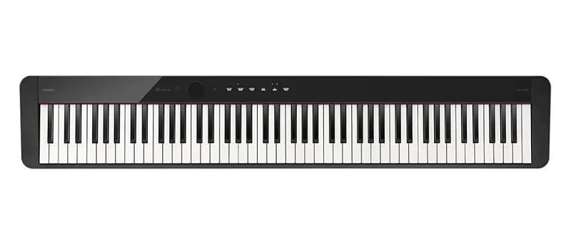 Casio PX-S1100 Privia 88-Key Slim Digital Console Piano 2010s - Black image 1