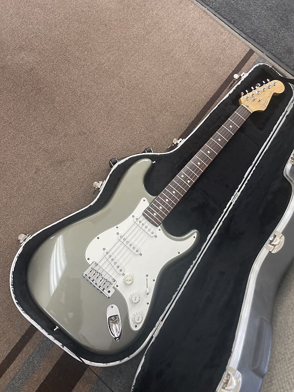 Early Fender E4 1st As Series Stratocaster Platinum Gray Reverb