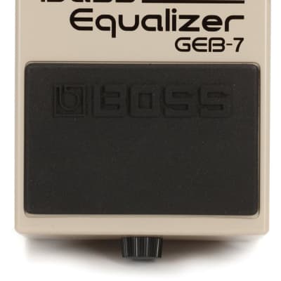 Boss GEB-7 7-band Bass EQ Pedal Bundle with D'Addario | Reverb