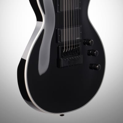 ESP LTD Eclipse EC-1007 EverTune Electric Guitar, 7-String, Black image 3