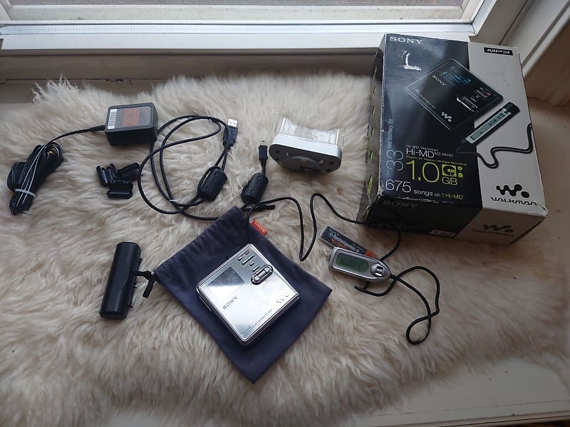 Complete sony mz-rh10 recorder in box | Reverb