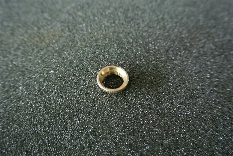 Gibson Les paul Custom toggle switch nut 1977 - Gold | Reverb